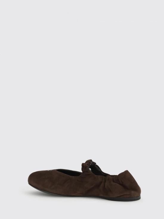 26SS 미우미우 플랫 슈즈 5F340EFD005008 F0003 Dark - MIU MIU