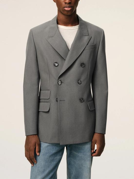 26SS 아미 수트 자켓 HBV764 WV01950516 Grey - AMI