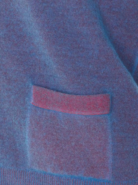 26SS 마르지엘라 버진 울 브이넥 카디건 S51HP0029M13224 001F Blue - MAISON MARGIELA