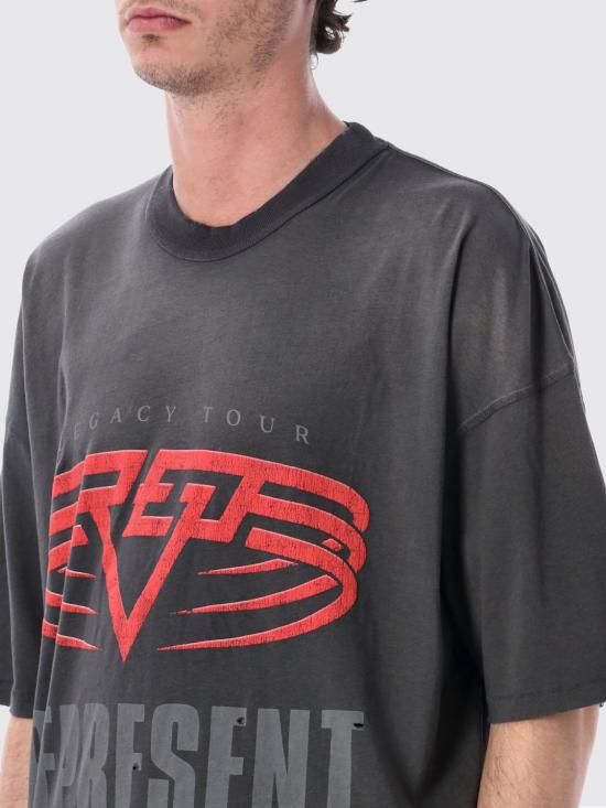 26SS 리프레젠트 반팔 티셔츠 MLM100176 17 Black - REPRESENT