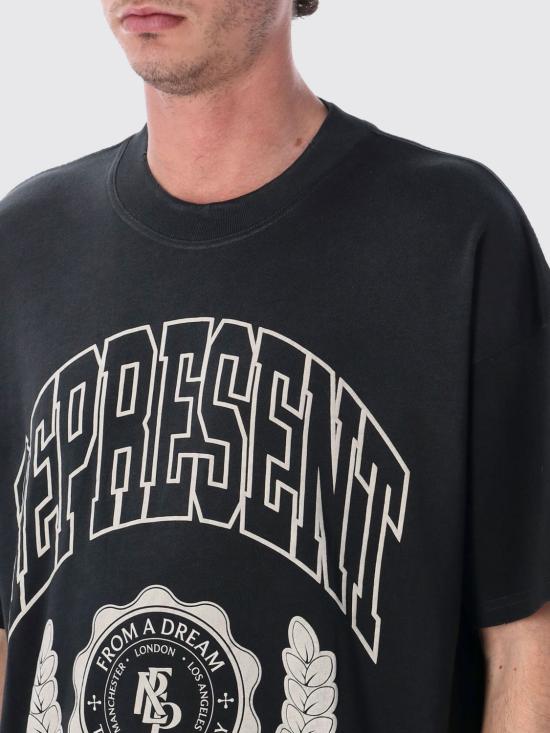 26SS 리프레젠트 반팔 티셔츠 MLM100170 04 Black - REPRESENT