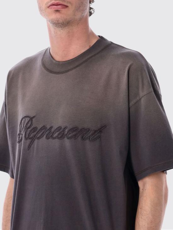26SS 리프레젠트 반팔 티셔츠 MLM100161 17 Black - REPRESENT