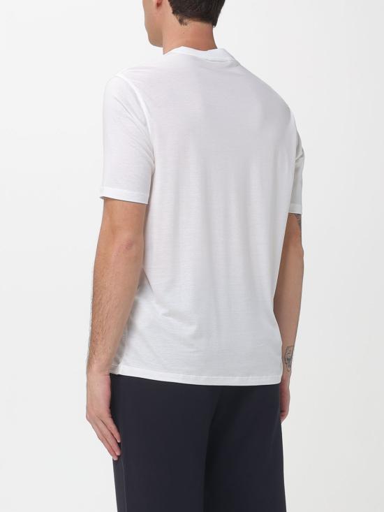 26SS 엠포리오 아르마니 폴로 티셔츠 EM004592AF13747 U0003 White - EMPORIO ARMANI