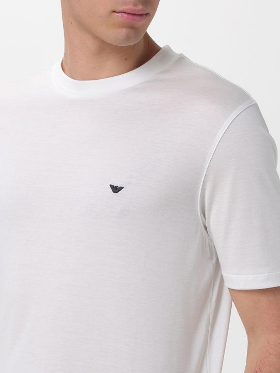 26SS 엠포리오 아르마니 폴로 티셔츠 EM004592AF13747 U0003 White - EMPORIO ARMANI