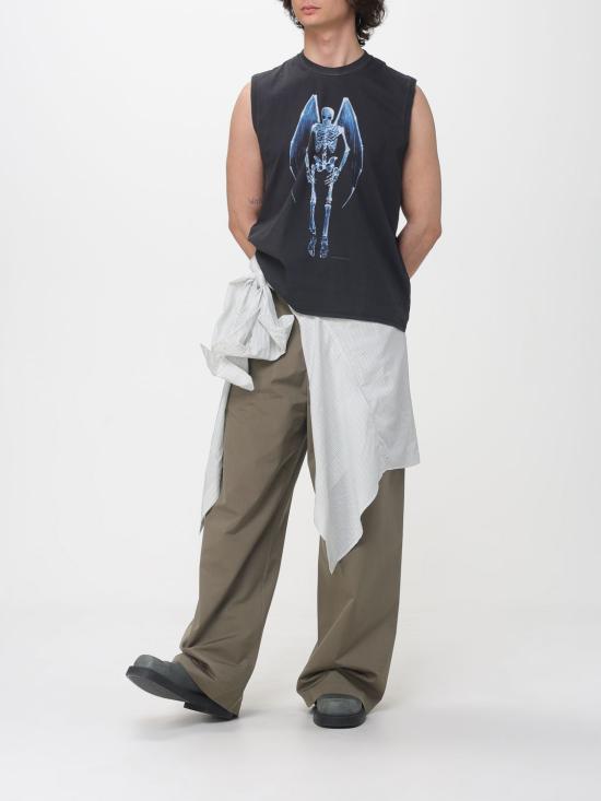 26SS 아워레가시 브리드 탱크 폴른 엔젤 프린트 M2266BF Black - OUR LEGACY