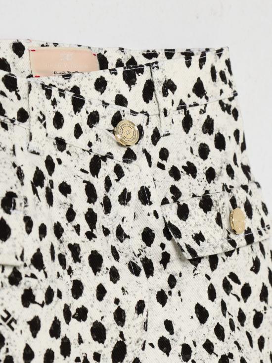 26SS [키즈] 엘리자베타프랜치 스커트 EFGO2190CEE01 D028 Natural - ELISABETTA FRANCHI