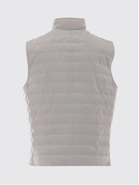 26SS 브루넬로 쿠치넬리 나일론 다운 베스트 MM4791451 CFA27 Kaki - BRUNELLO CUCINELLI