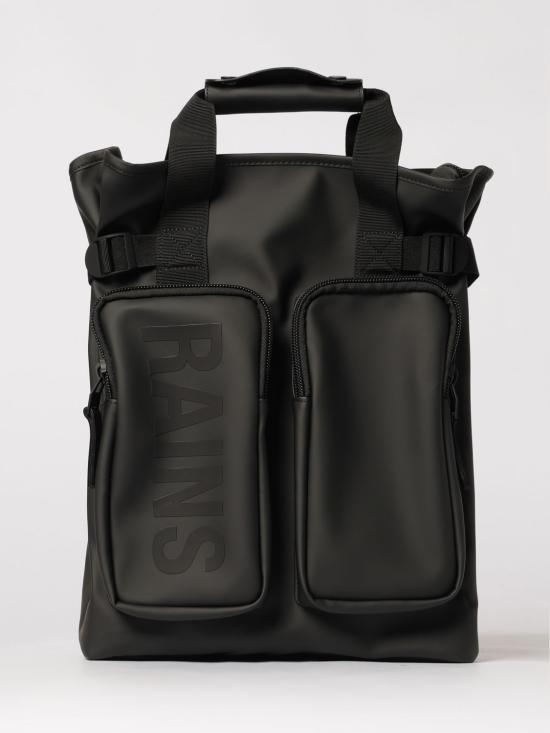 26SS 레인스 백팩 14240 01 Black