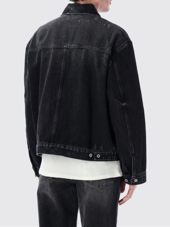 26SS 리프레젠트 자켓 MLM100336 03 Black - REPRESENT