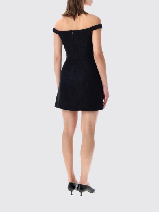 26SS 셀프 포트레이트 롱 원피스 RS26075SB Black - SELF PORTRAIT