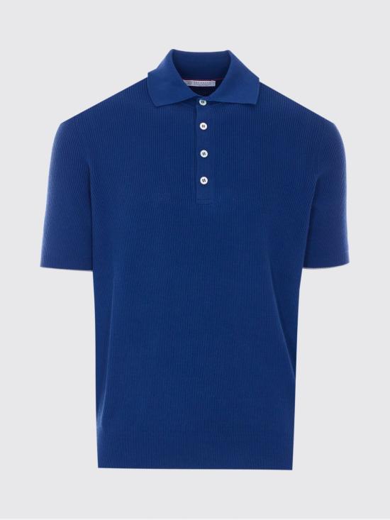 26SS 브루넬로 쿠치넬리 폴로 티셔츠 M29400025 COZ76 Grey - BRUNELLO CUCINELLI