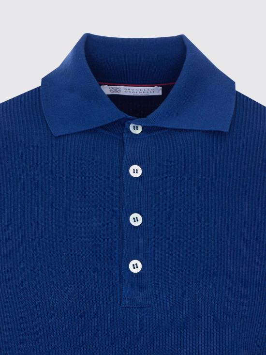 26SS 브루넬로 쿠치넬리 폴로 티셔츠 M29400025 COZ76 Grey - BRUNELLO CUCINELLI