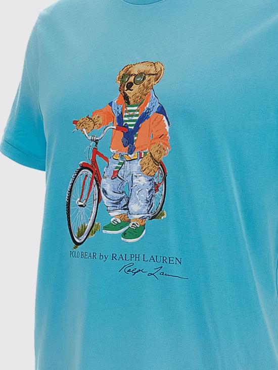 26SS 폴로 랄프로렌 반팔 티셔츠 710B16613 001 Gnawed Blue - POLO RALPH LAUREN