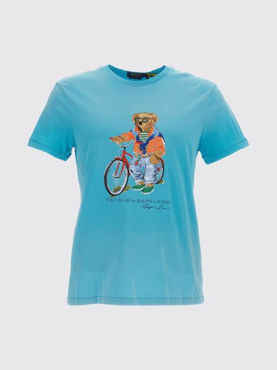 26SS 폴로 랄프로렌 반팔 티셔츠 710B16613 001 Gnawed Blue - POLO RALPH LAUREN