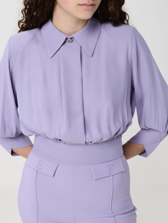 26SS 엘리자베타프랜치 블라우스 CA14761E2 EV7 Lilac - ELISABETTA FRANCHI