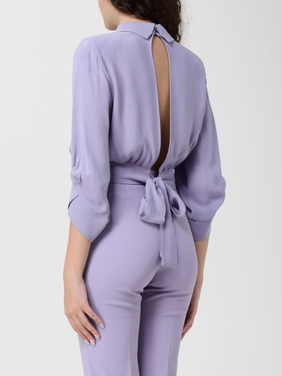 26SS 엘리자베타프랜치 블라우스 CA14761E2 EV7 Lilac - ELISABETTA FRANCHI