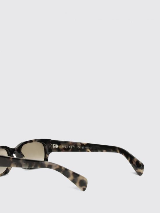 26SS 알렉산더 맥퀸 선글라스 872862J0749 2302 Leather - ALEXANDER MCQUEEN