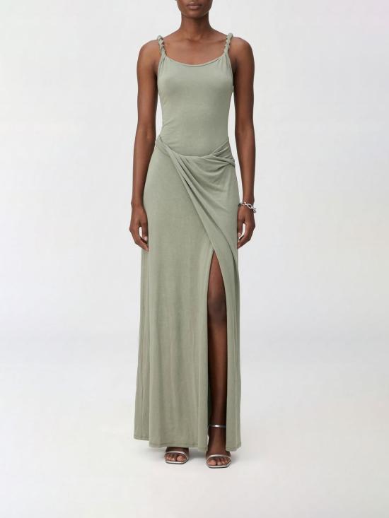 26SS 디젤 D 에스티가 맥시 드레스 A218670EPCJ 5GD Green