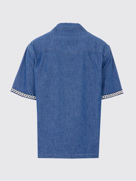 26SS 발렌티노 가라바니 반팔 셔츠 DBF20AL4 558 Blue - VALENTINO GARAVANI