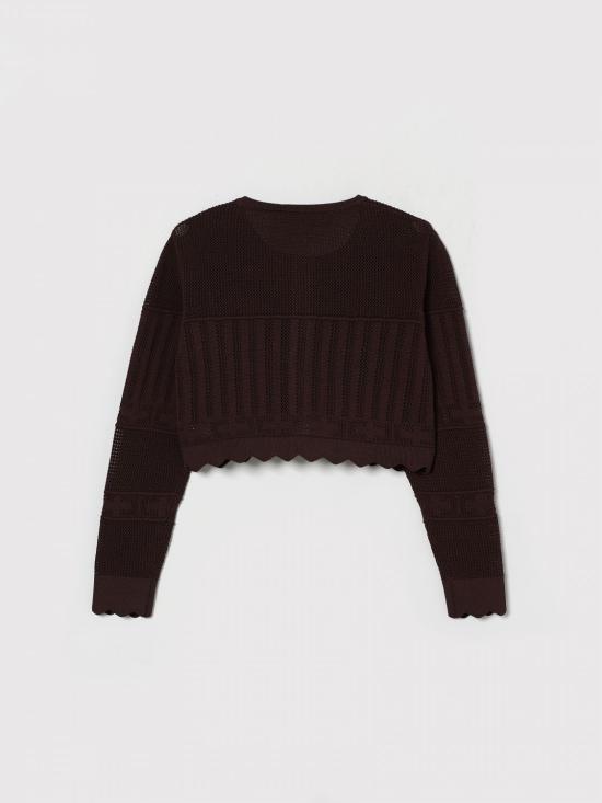 26SS [키즈] 엘리자베타프랜치 풀오버 EFMA191CFL109 6028 Brown - ELISABETTA FRANCHI