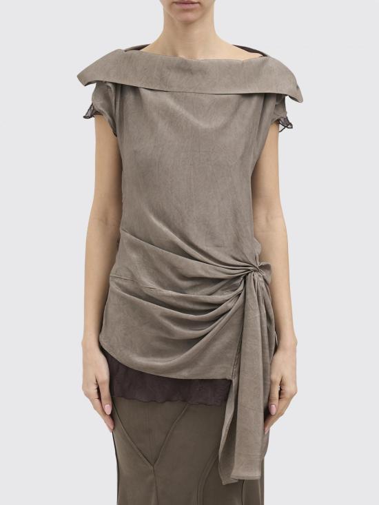 26SS 예후아판 블라우스 N10101 GREYBROWN Dove Grey