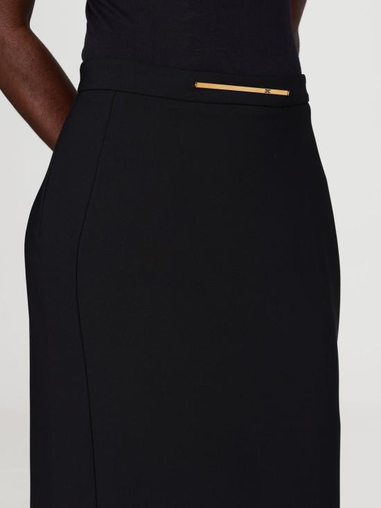 26SS 엘리자베타프랜치 스커트 GO16861E2 110 Black - ELISABETTA FRANCHI