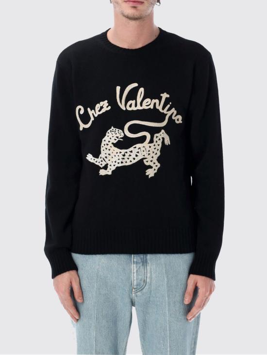 26SS 발렌티노 가라바니 스웨터 8V3KC37ABBN 0NO Black - VALENTINO GARAVANI