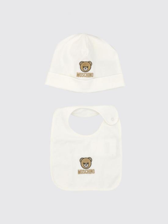 26SS [키즈] 모스키노 모자 MRY03ELAA23 10063 White