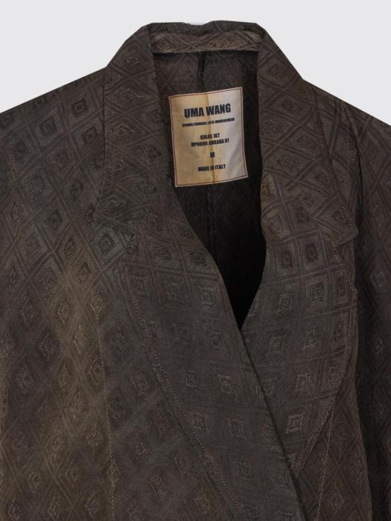 26SS 우마 왕 자켓 UP6006 UW690 Brown - UMA WANG