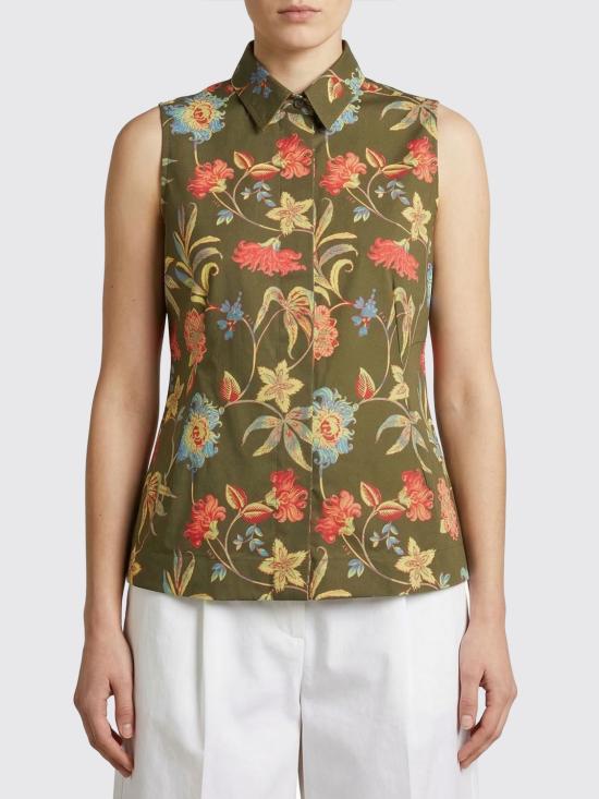 26SS 페이 셔츠 NCWA4525750ZGH V613 Green