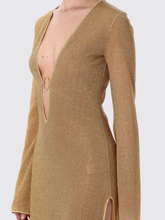 26SS 오세리 롱 원피스 RLS261 Gold - OSÉREE