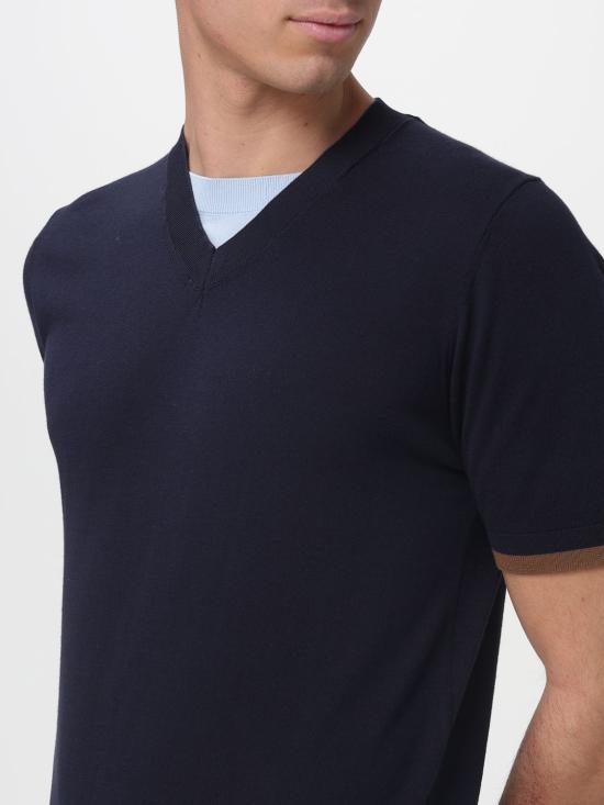 26SS 파올로페코라 스웨터 A014F100 6685 Blue - PAOLO PECORA