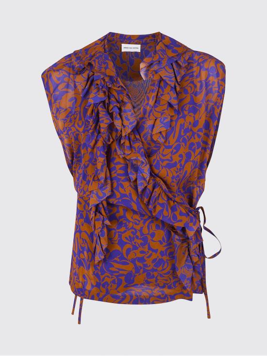 26SS 드리스 반 노튼 민소매 티셔츠 2611307193006 353 Yellow - DRIES VAN NOTEN