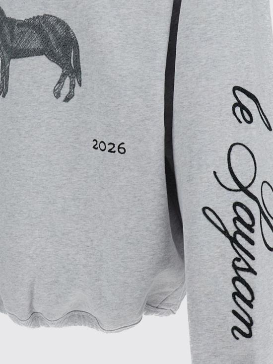 26SS 자크뮈스 긴팔 티셔츠 SSM00314AJ00174 9DS Grey - JACQUEMUS