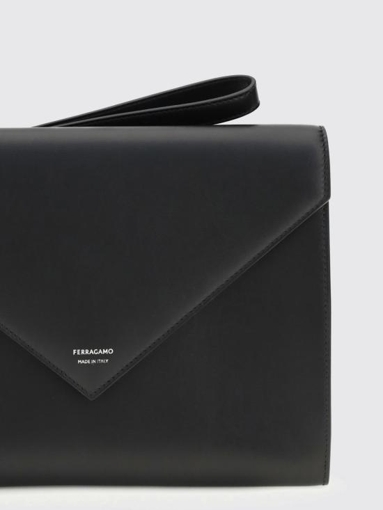 26SS 살바토레 페라가모 브리프케이스 785159 003 Black - SALVATORE FERRAGAMO