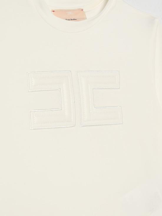26SS [키즈] 엘리자베타프랜치 티셔츠 EFTS2620JE006 0195 Ivory - ELISABETTA FRANCHI