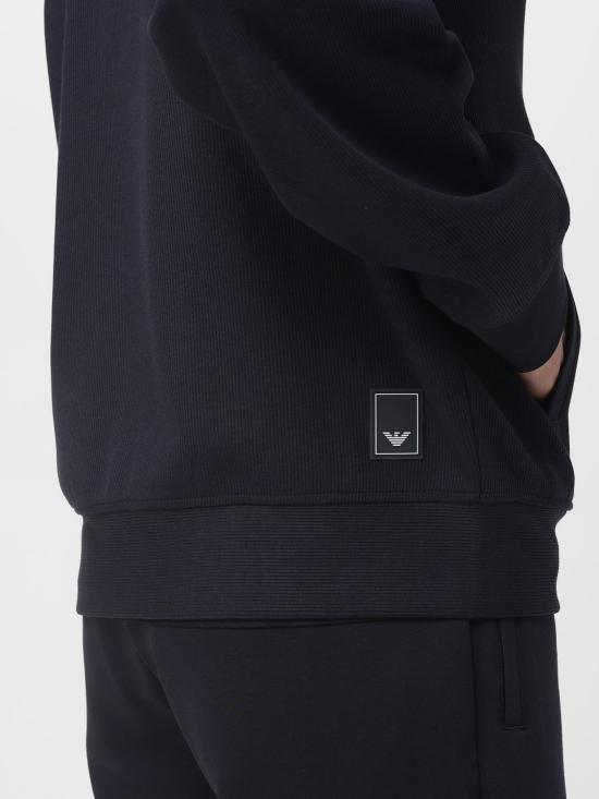 26SS 엠포리오 아르마니 긴팔 티셔츠 EM004513AF13700 FB406 Navy - EMPORIO ARMANI