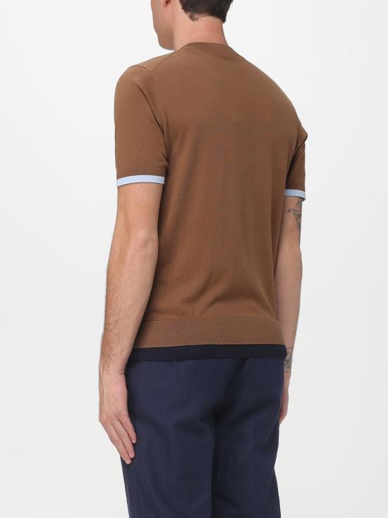 26SS 파올로페코라 스웨터 A014F100 1181 Brown - PAOLO PECORA