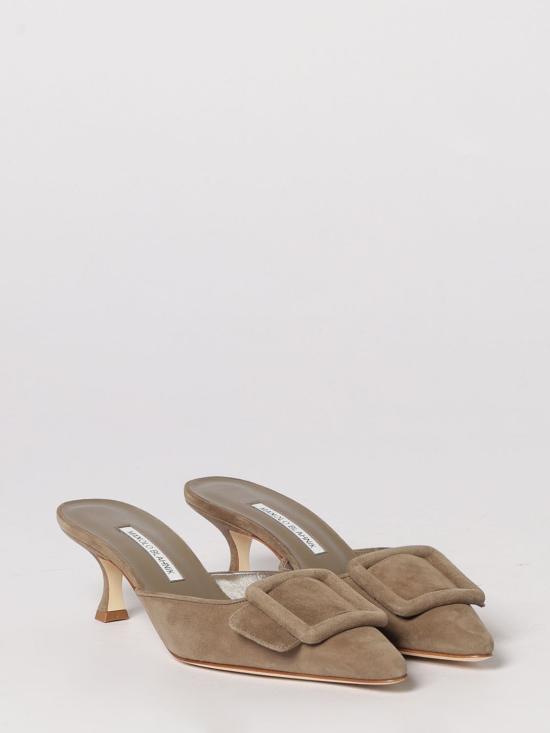 26SS 마놀로 블라닉 뮬/슬리퍼 9XX 0246 0079 2322 Dove Grey - MANOLO BLAHNIK