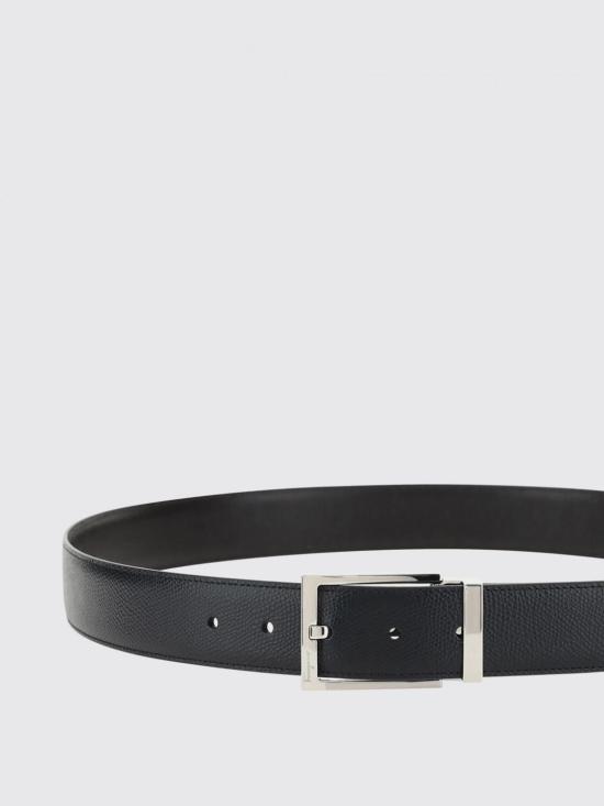 26SS 살바토레 페라가모 가죽 벨트 675158 006 Black - SALVATORE FERRAGAMO