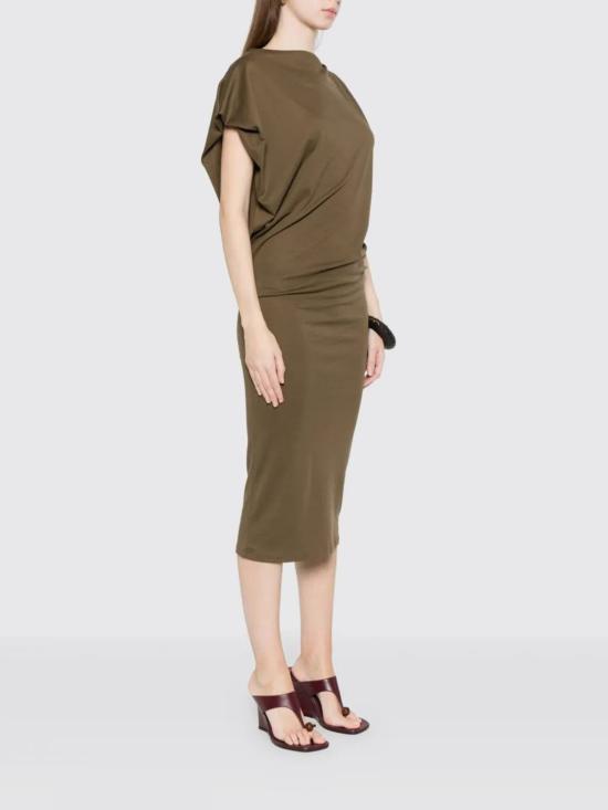 26SS 자크뮈스 롱 원피스 26EDRW00811AJ00260 580 Green - JACQUEMUS