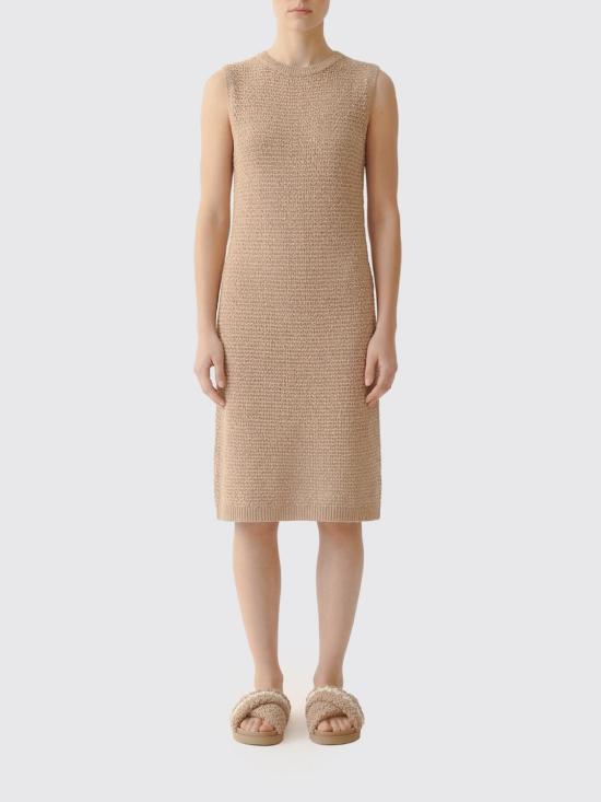 26SS 파비아나 필리피 시퀸 코튼 테이프 미니 드레스 ABD276F593M120 VR3 Beige