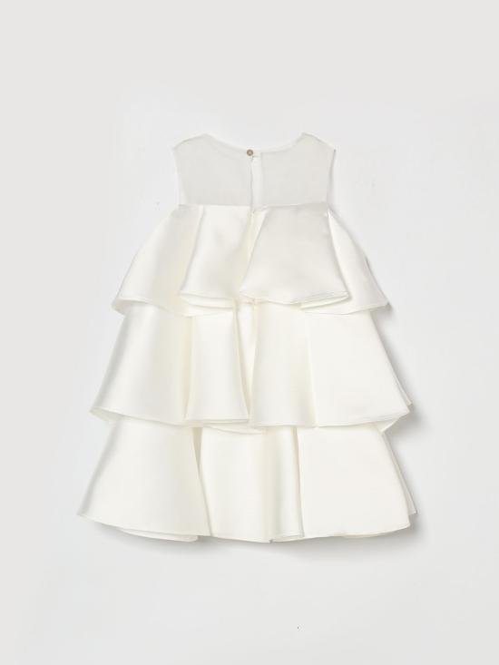 26SS [키즈] 미스블루마린 원피스 BFAB0400TV119 0000 Yellow Cream - MISS BLUMARINE