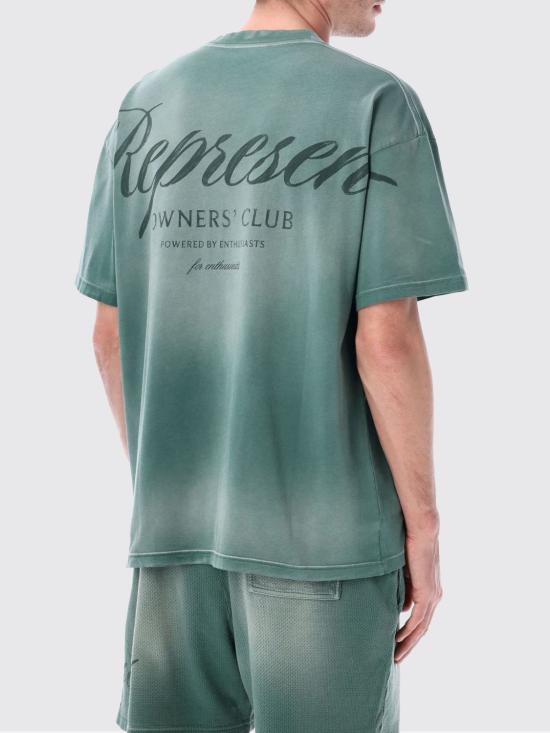 26SS 리프레젠트 반팔 티셔츠 OCM41201 39 Green - REPRESENT