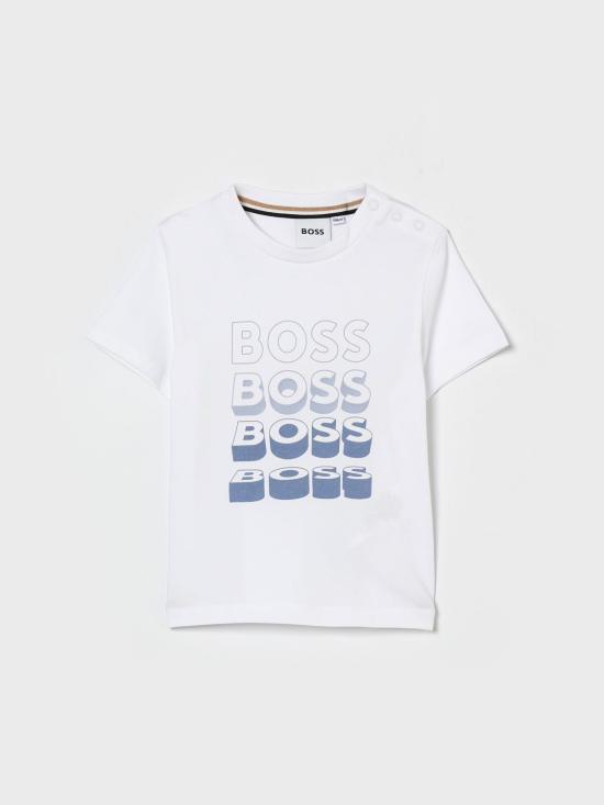 26SS [키즈] 보스 티셔츠 J52889 10P White