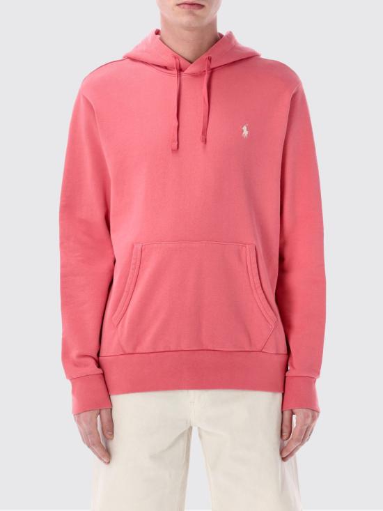26SS 폴로 랄프로렌 후드 티셔츠 710916690 503 Pink
