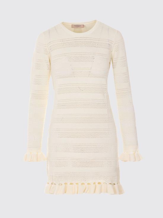 26SS 트윈셋 롱 원피스 261TP3081 00059 White - TWINSET