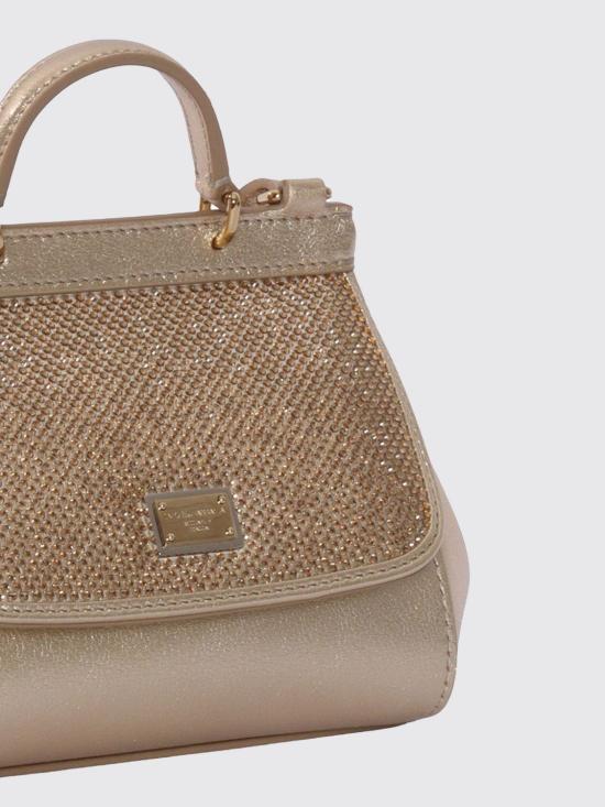 26SS [키즈] 돌체앤가바나 토트백 EB0003A3G25 8C902 Gold - DOLCE & GABBANA