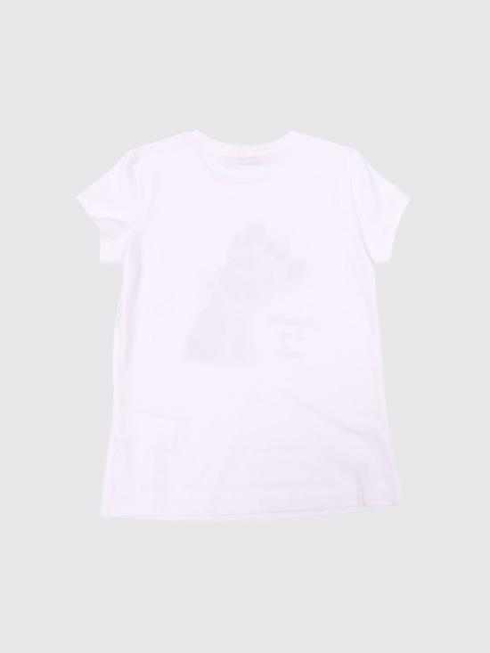 26SS [키즈] 모나리자 티셔츠 19G6137032 0099 White - MONNALISA