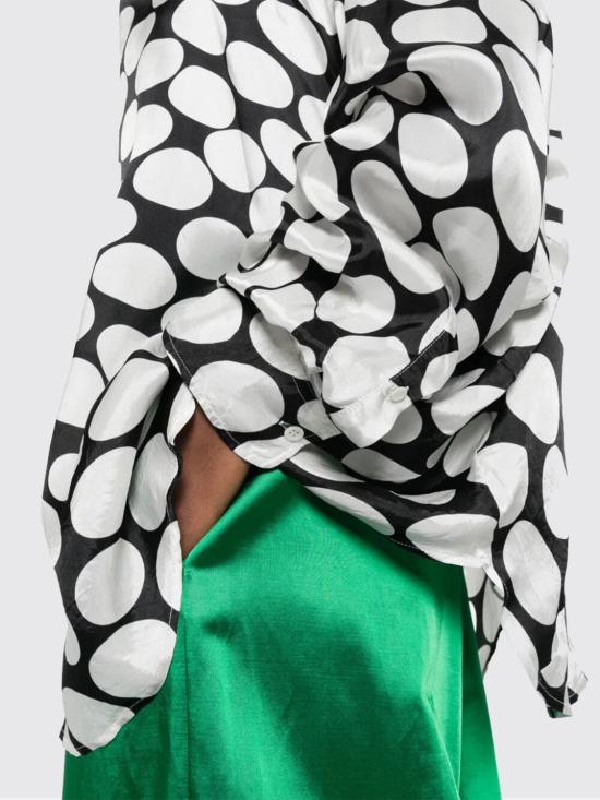 26SS 드리스 반 노튼 블라우스 2610107003017 900 White - DRIES VAN NOTEN